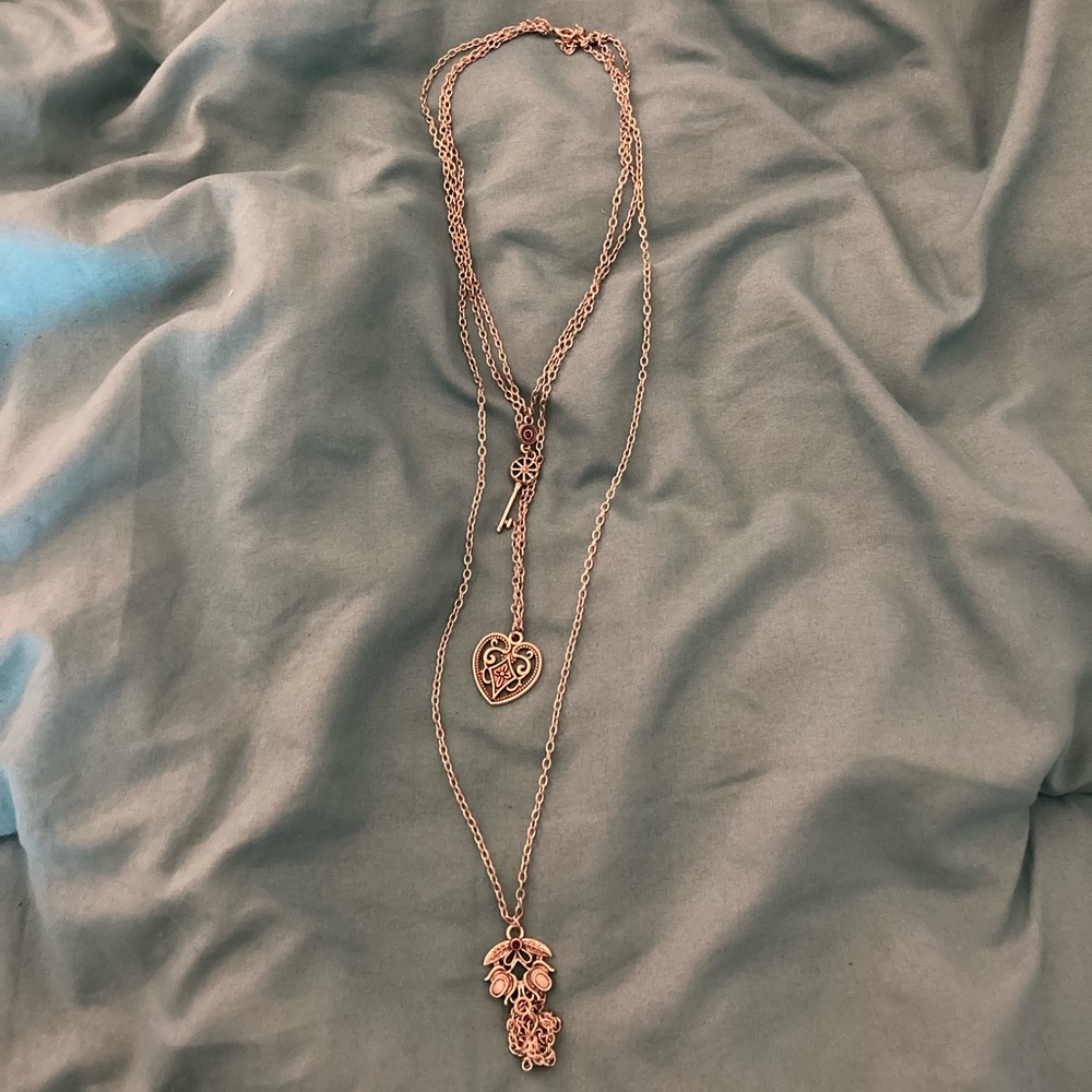 Silver Layered Necklace